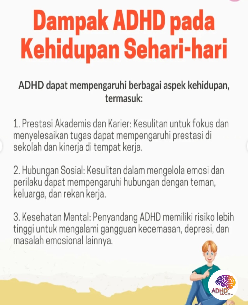ADHD dan Hubungan Sosial Anak di Lingkungan Sekolah di Kabupaten Pulau Taliabu
