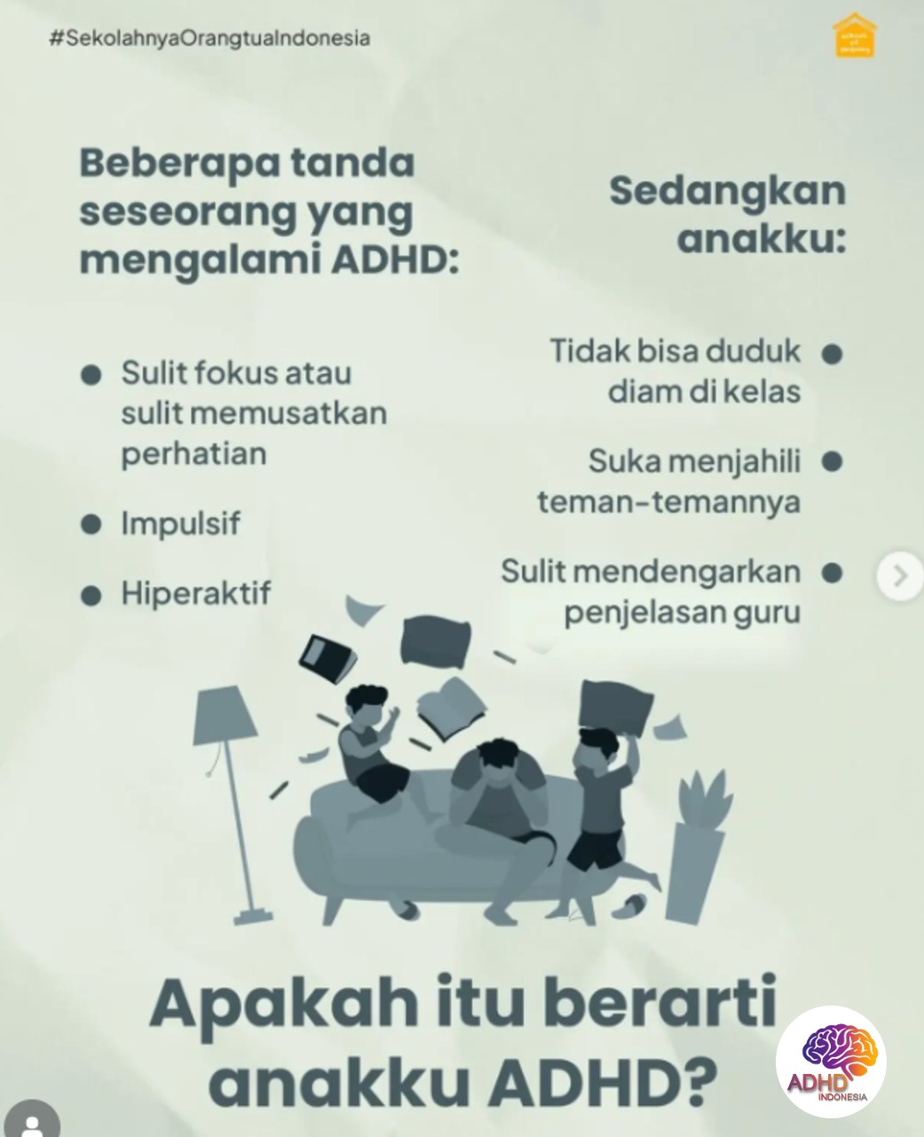 Ciri dan Gejala ADHD pada Anak Usia Dini di Kabupaten Pulau Taliabu